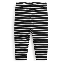 彈力條紋九分內搭褲-Baby