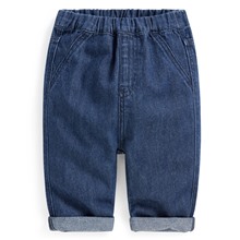 純棉寬鬆牛仔褲-Baby