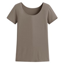 heatup U領短袖上衣 -女