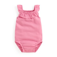 蕾絲造型無袖包臀衣-Baby