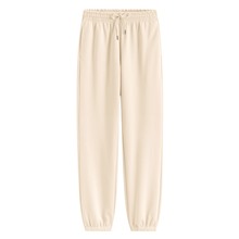 毛圈寬鬆束口長褲-女