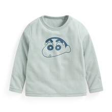 蠟筆小新Fleece印花上衣-童