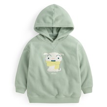 蠟筆小新Fleece寬鬆連帽上衣-童