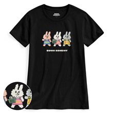 Bunni Konbiny印花T恤-02-女
