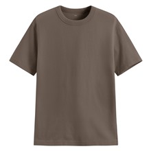 粗紡圓領T恤-男