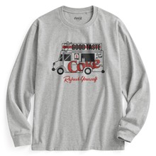 可口可樂長袖印花T恤-02-男