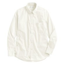 柔棉長袖襯衫-男