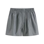 純棉素色四角褲-男