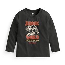 Jurassic World長袖印花T恤-02-童