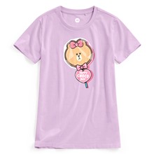 LINE FRIENDS印花T恤-04-女