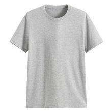 純棉圓領T恤-男