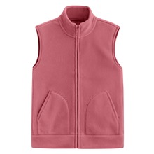 Fleece立領背心-女