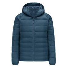 極輕羽絨連帽外套-男