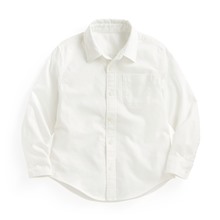 牛津長袖襯衫-童