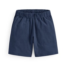 竹節棉口袋短褲-童