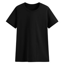 純棉圓領T恤-女