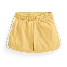 純棉滾邊鬆緊短褲-童