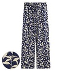 嫘縈植物花卉印花長褲-女