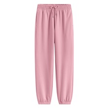 毛圈寬鬆束口長褲-女