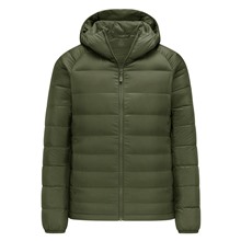 極輕羽絨連帽外套-男