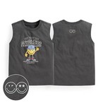 SmileyWorld®純棉寬版印花背心-童