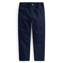 棉質彈性長褲-童