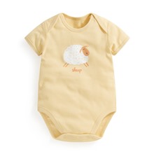 純棉羅紋動物印花包臀衣-Baby