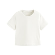 羅紋短版T恤-女