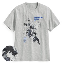 七龍珠Z厚版印花T恤-09-男