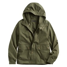 水洗連帽外套-男