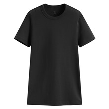 純棉厚實圓領T恤-女