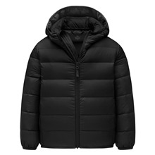 極輕羽絨連帽外套-童