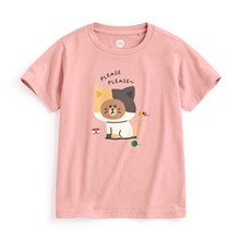 LINE FRIENDS印花T恤-04-童