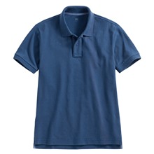 純棉網眼polo衫-男