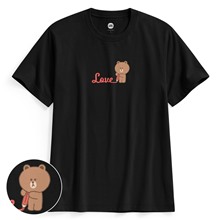 LINE FRIENDS印花T恤-06-男