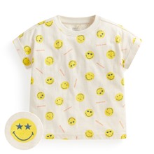 SmileyWorld®竹節棉印花T恤-童