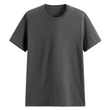 純棉圓領T恤-男