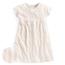 條紋印花連袖洋裝-童