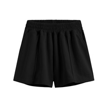 毛圈寬鬆休閒短褲-女