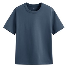 純棉厚磅圓領T恤-男