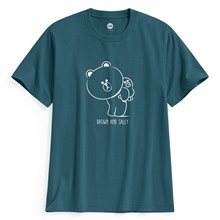 LINE FRIENDS印花T恤-01-男