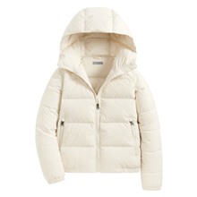 極暖羽絨連帽外套-女