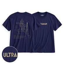 超人力霸王印花T恤-11-男