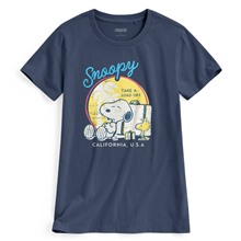 史努比系列印花T恤-01-女