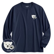 可口可樂長袖印花T恤-01-男