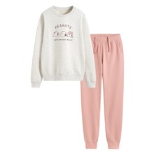 史努比系列毛圈家居套裝-女