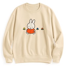 Miffy and Friends毛圈寬版印花圓領衫-03-女