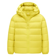 極輕羽絨連帽外套-童