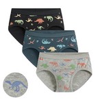 棉質印花三角褲(3入)-男童