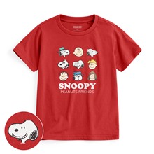 史努比系列印花T恤-08-童